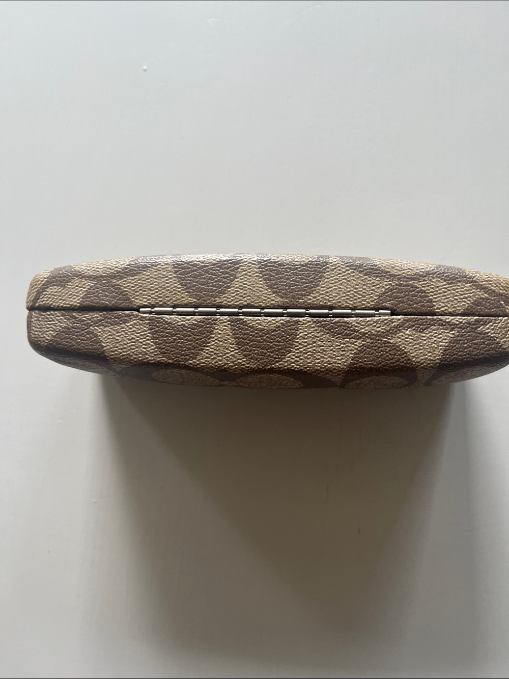 Coach Signature Pattern Eyeglass Case - Picture 5 of 5